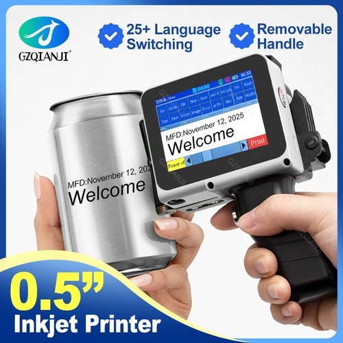 Handheld inkjet printer - handheld,