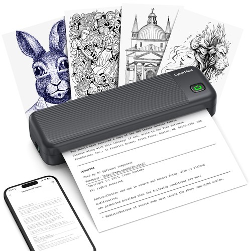 Cyberpixel portable printer - portable,