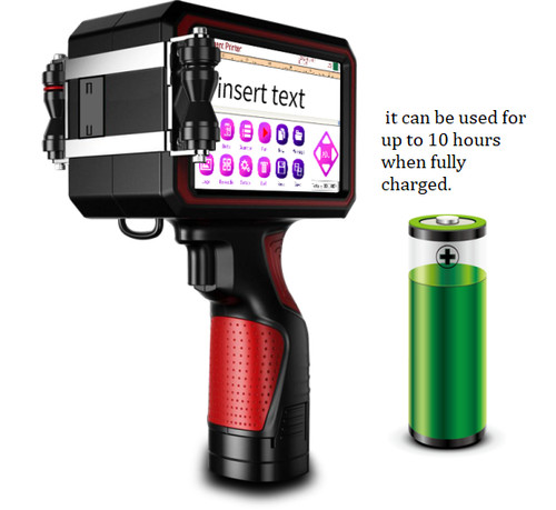 Portable handheld inkjet - handheld,