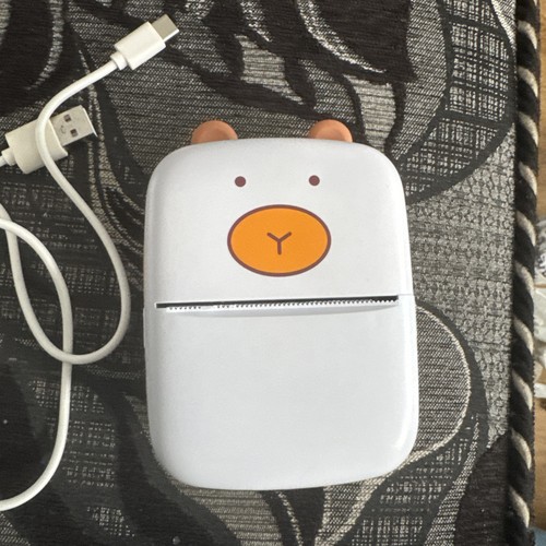 Portable mini printer with - portable,