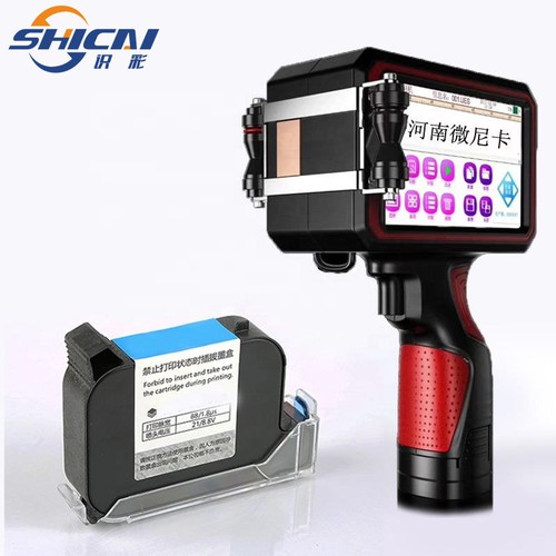 Handheld inkjet printer