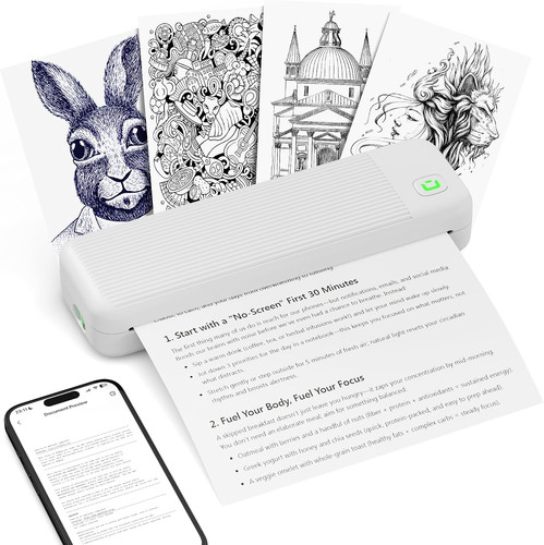 Portable printer for travel - portable,