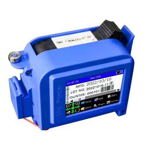 Handheld inkjet printer - handheld, prints