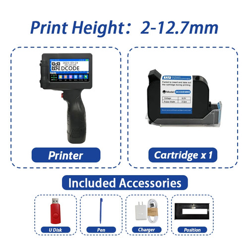 Portable handheld inkjet - portable,