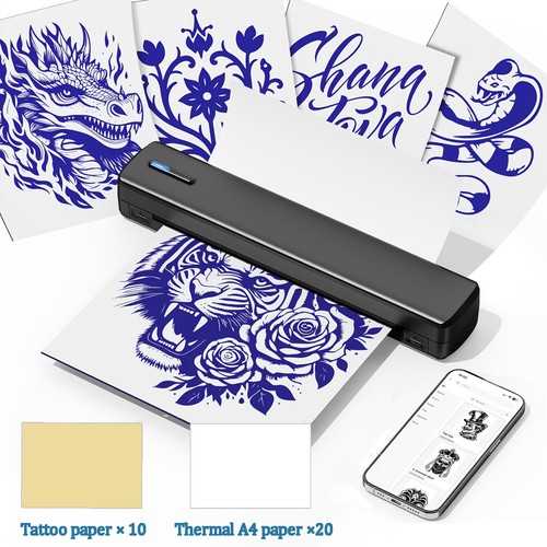 Portable bluetooth thermal - portable, a4