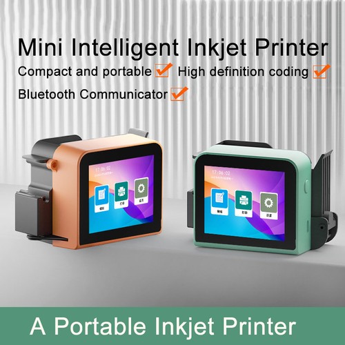 Mini handheld inkjet printer