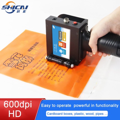 Handheld inkjet printer for